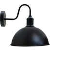 Black Dome Metal Wall Scone Wall Lights-5620