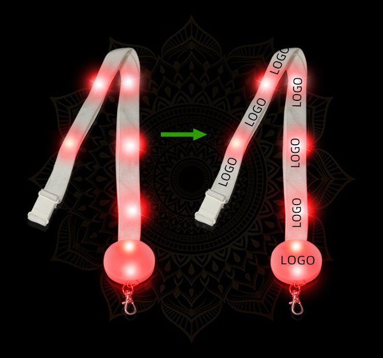 Wholesale Remote Controlled LED Lanyards (200 PCS)